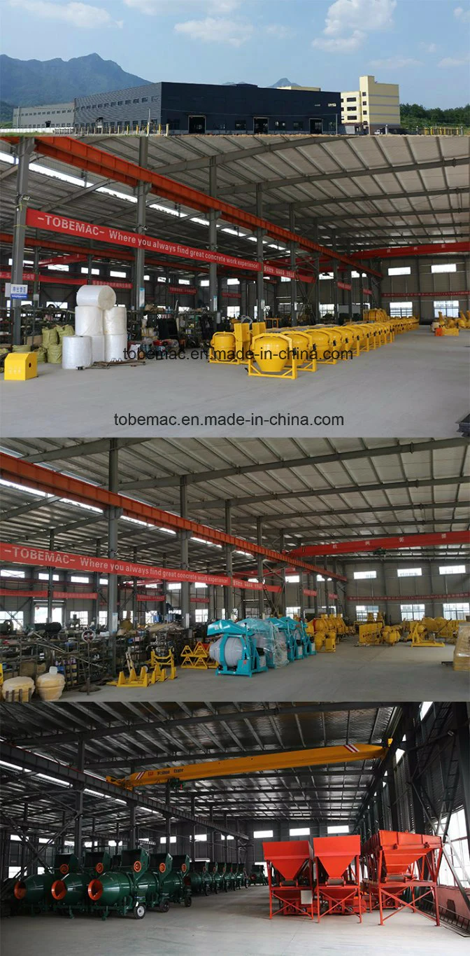 Manufacturer Cm350-4c Electirc Tilting Drum Concrete Mixer for Factory Price