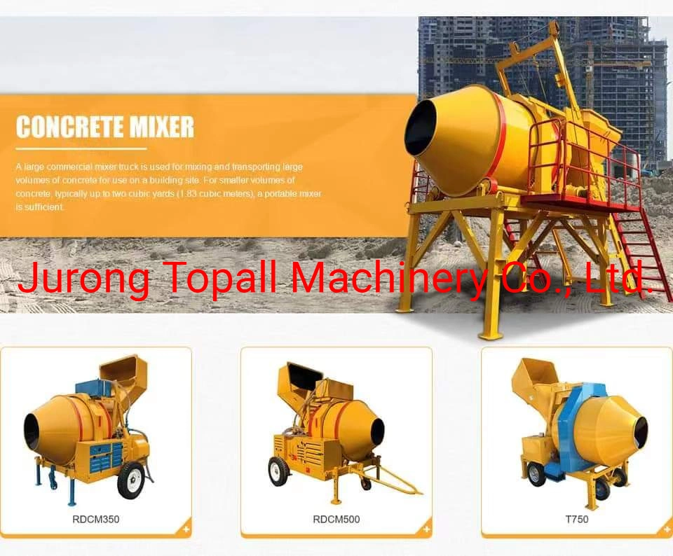 2015 Sales Mobile Concrete Mixers with Self Loading From China with High Performance