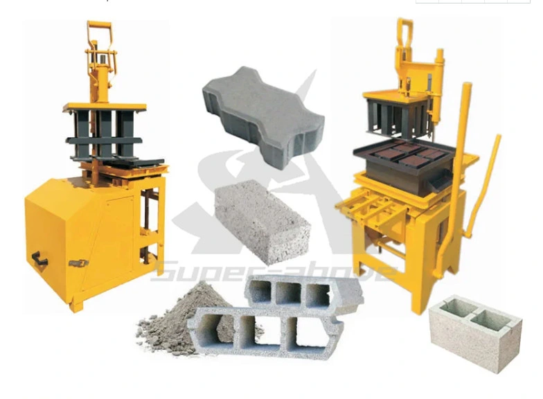 Paving Block Making Machine with Diesel Engine for Sale