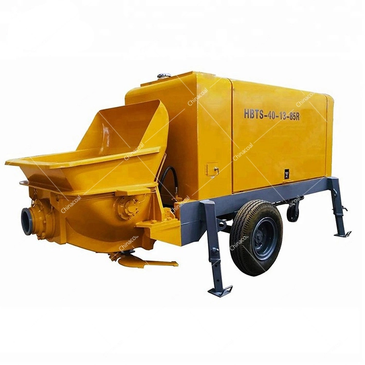 Concrete Trailer Pump Small Mini Concrete Pump Machine