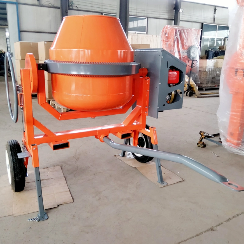 Diesel Engine Self Loading Concrete Mixer with Lift and Hopper