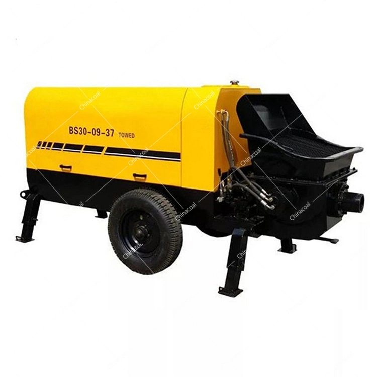 Concrete Trailer Pump Small Mini Concrete Pump Machine