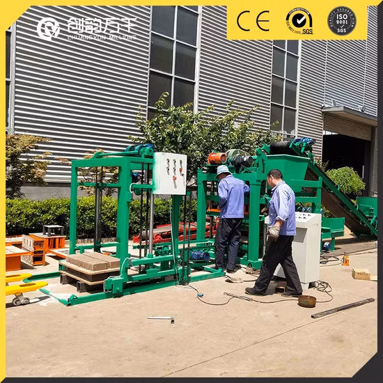 Qtj4-25 Automatic Electric Cement Block Making Machine