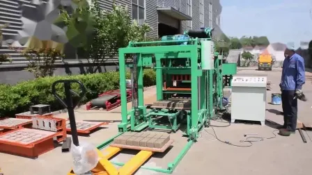 Qtj4-25 Automatic Electric Cement Block Making Machine