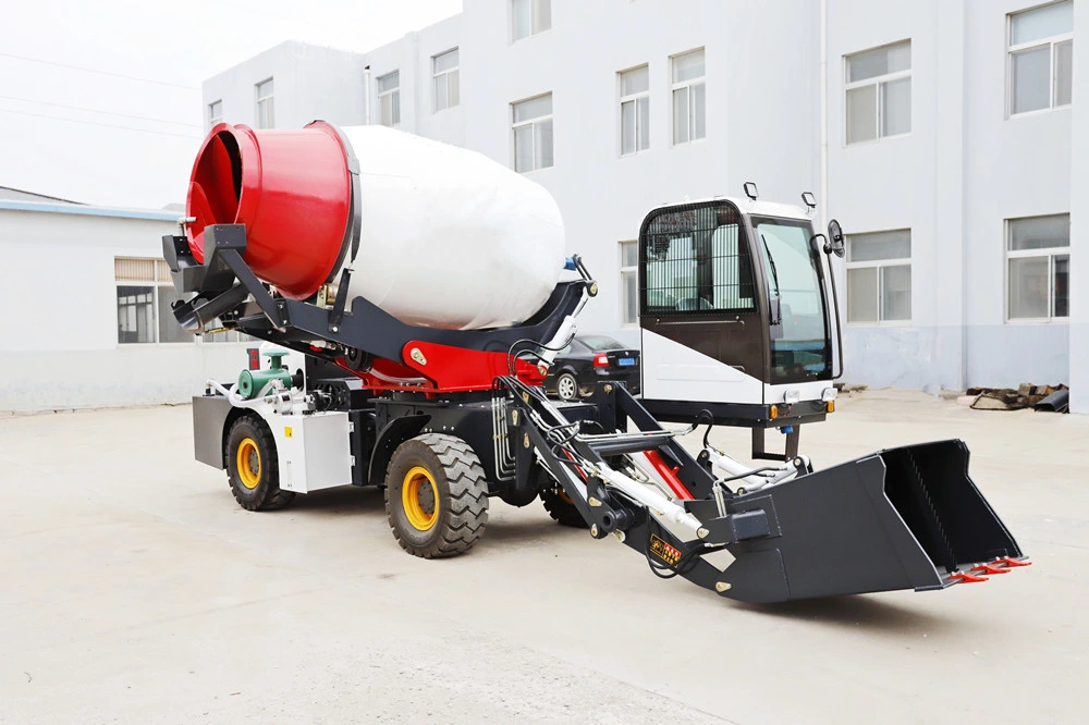 High Performance Concrete Mixer Truck with Self Loading System