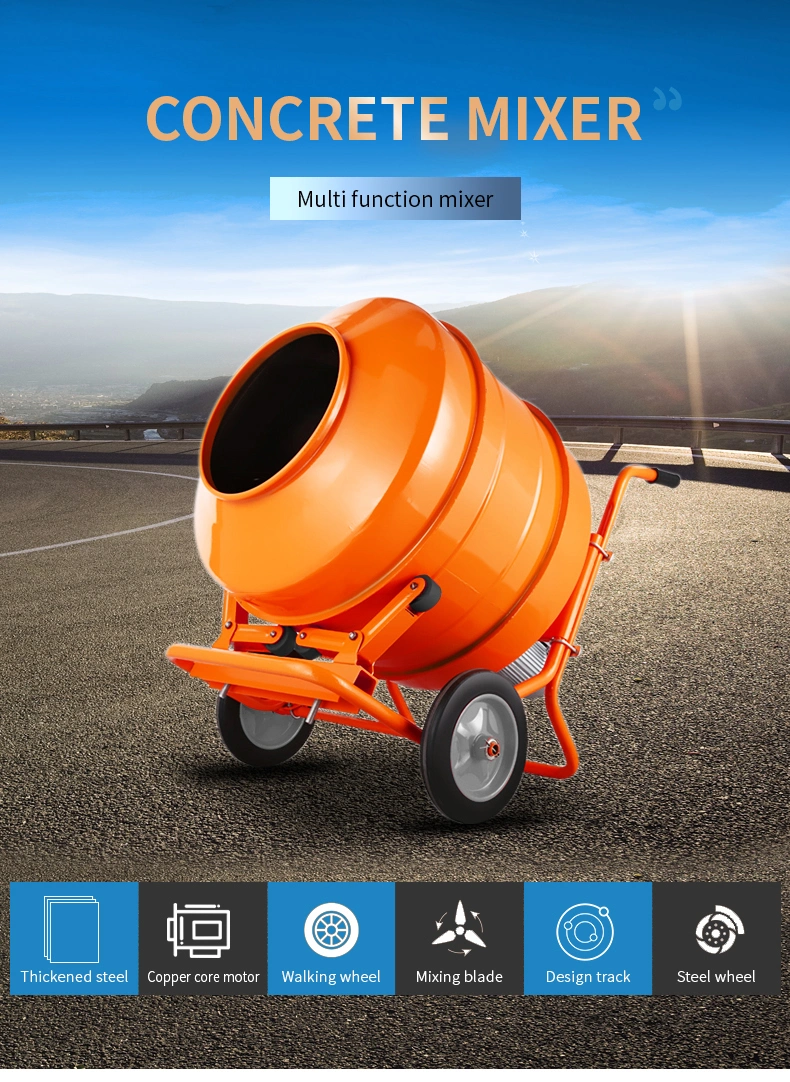 Electric Machine Concrete Planetary Mixer