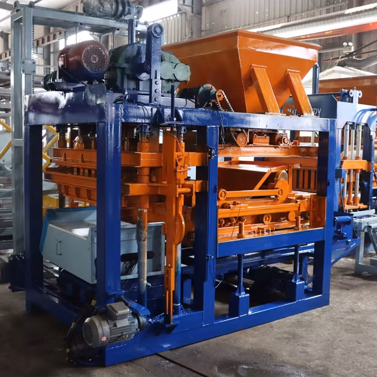 Tipo movible eléctrico Qmr2-45 Cemento de hormigón Bloque de enclavamiento sólido hueco máquina para la construcción