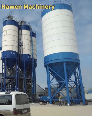 Silo de cemento tipo empernado Silo de cenizas volantes para planta de fabricación de ladrillos/ Planta dosificadora de hormigón Equipos de construcción Precio de fábrica de ventas calientes