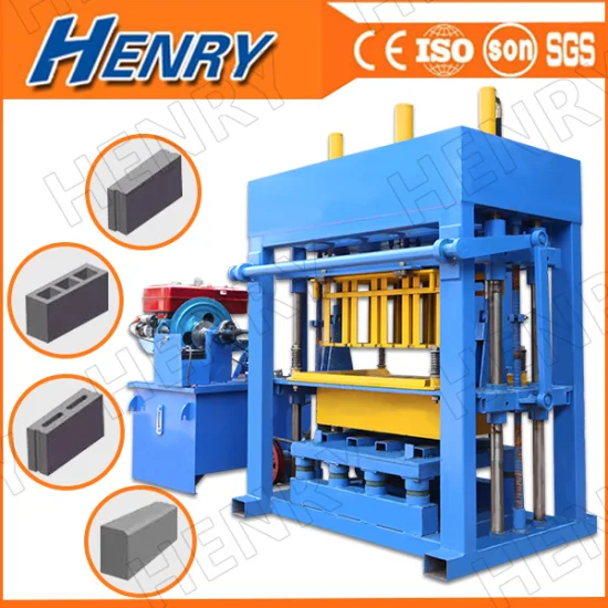 Qt4-30 Enginee Diesel/versión eléctrica Maquinaria de fabricación de ladrillos Máquina pavimentadora de bloques